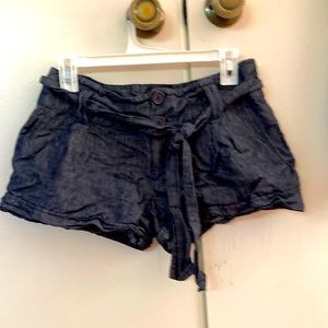 Lightweight denim shorts - size 3